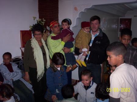 birthay with familly